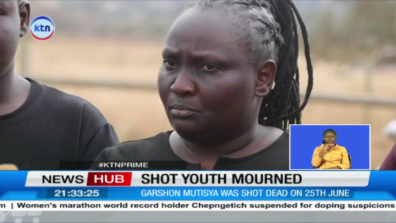 Brian Kimutai who was shot during protests laid to rest