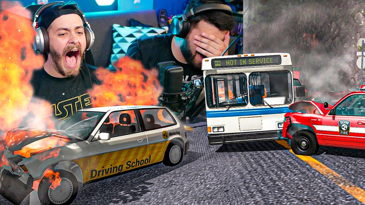 ΕΓΙΝΕ ΜΕΓΑΛΟ ΑΤΥΧΗΜΑ στο BeamNG Drive! | TechItSerious