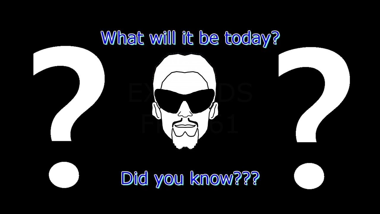 Did you know???
