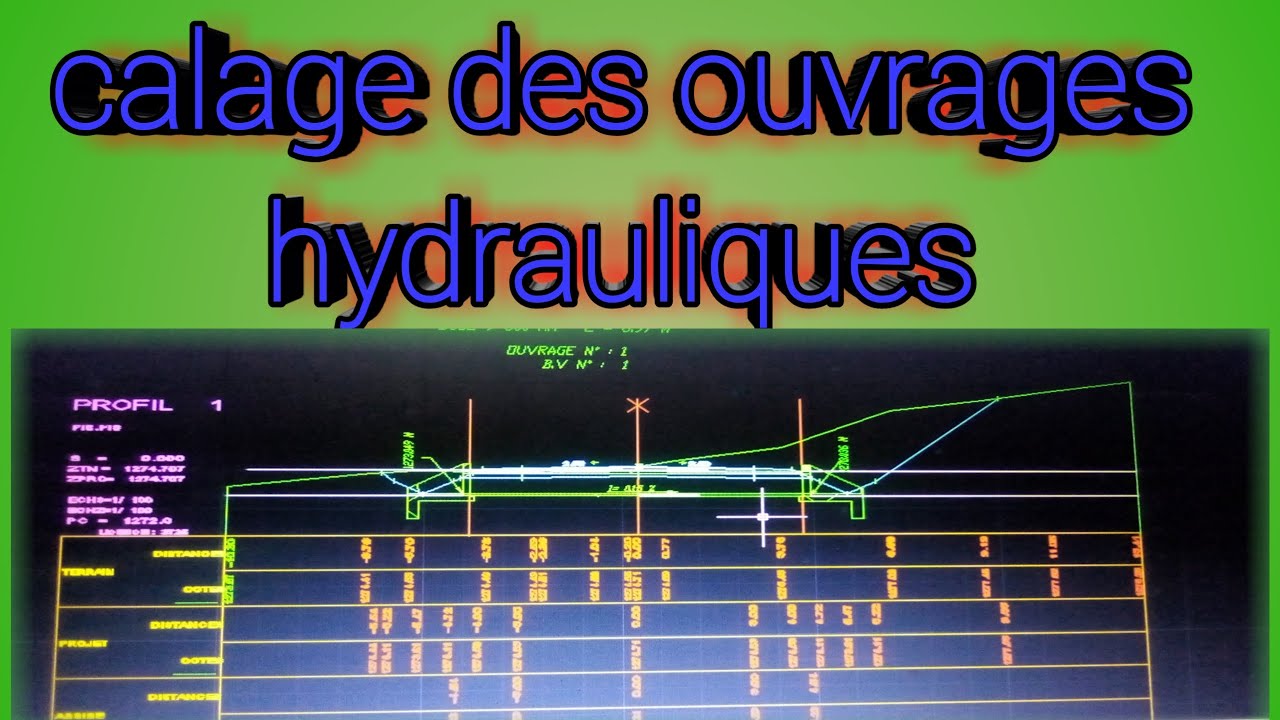 CALAGE DES OUVRAGE HYDRAULIQUE/LISP