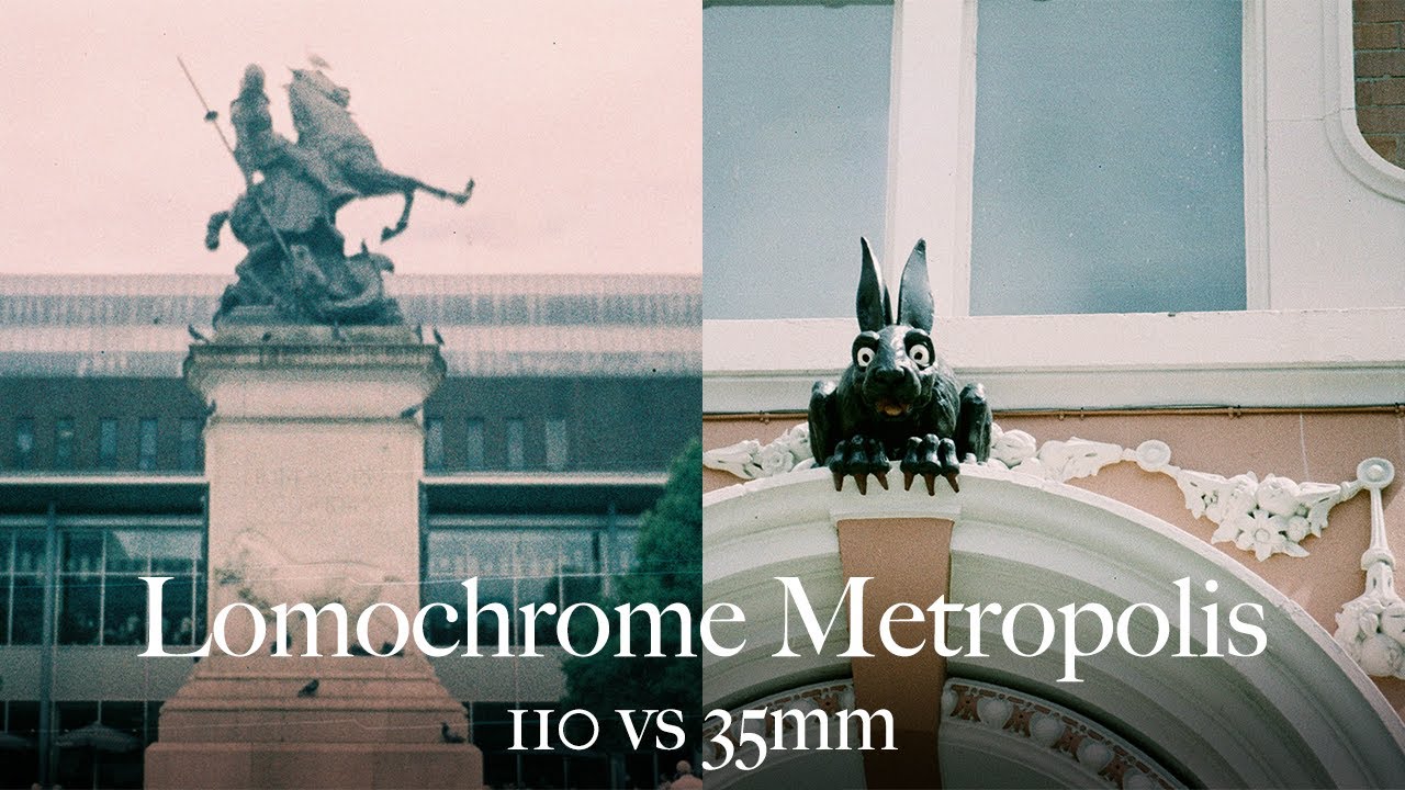 Metropolis 110 vs 35mm | My first 110 camera Lomomatic 110!