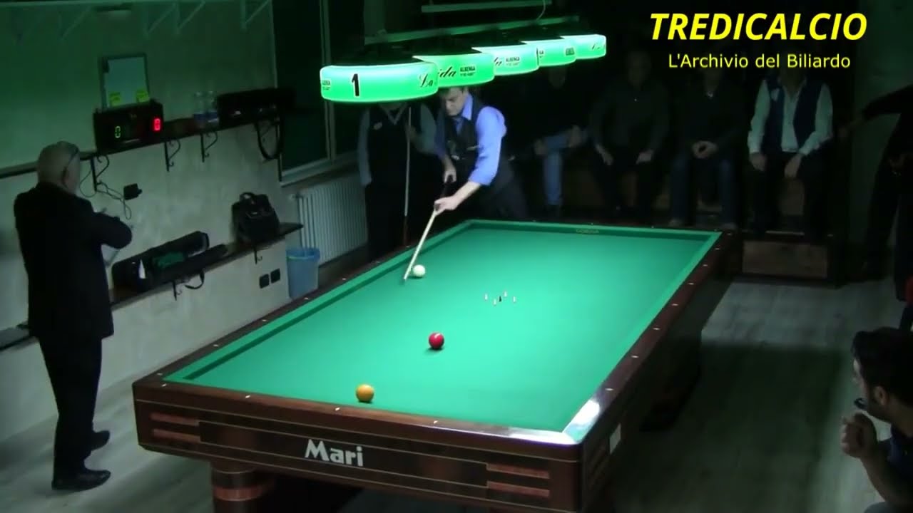 LOPEZ vs PLACIDO FINALE 5° MEMORIAL BILIARDO LENTINI 2013 @TREDICALCIO