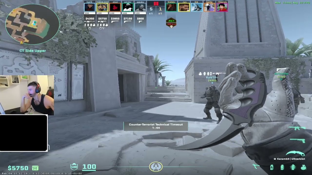 JUANFLATROO NDESHJE E MREKULLUESHME! E COP&Euml;TON KUND&Euml;RSHTARIN! ANUBIS FACEIT! CS2