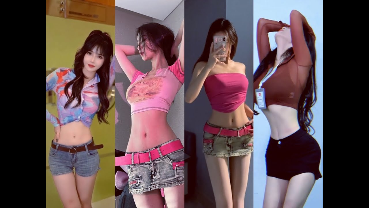 【抖音】|Tiktok DouYin 露腰杀! 身材超好的细腰翘臀小姐姐2.0   | Sexy Hip and Waist Girl Collection (2)