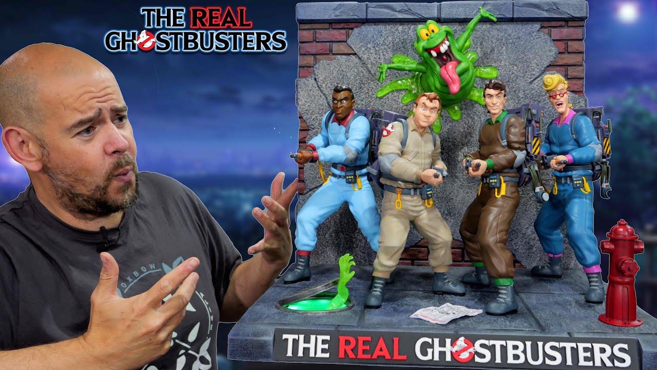 Who You Gonna Call ? Geek Creations Factory X Uelwinner The Real Ghostbusters Diorama !