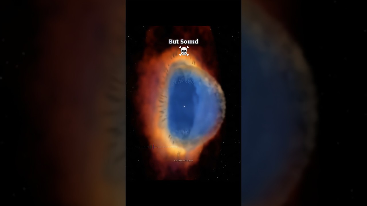 This helix nebula is beautiful but it's sound is☠️.