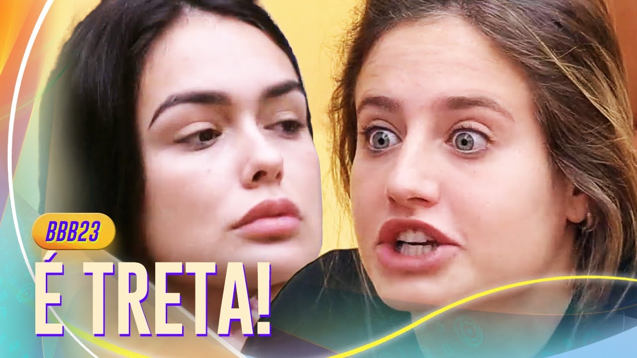 BRUNA GRIPHAO DISCUTE COM LARISSA, AMANDA E ALINE POR DIVIS&Atilde;O DE ESTALECAS!&nbsp;|&nbsp;BBB&nbsp;23