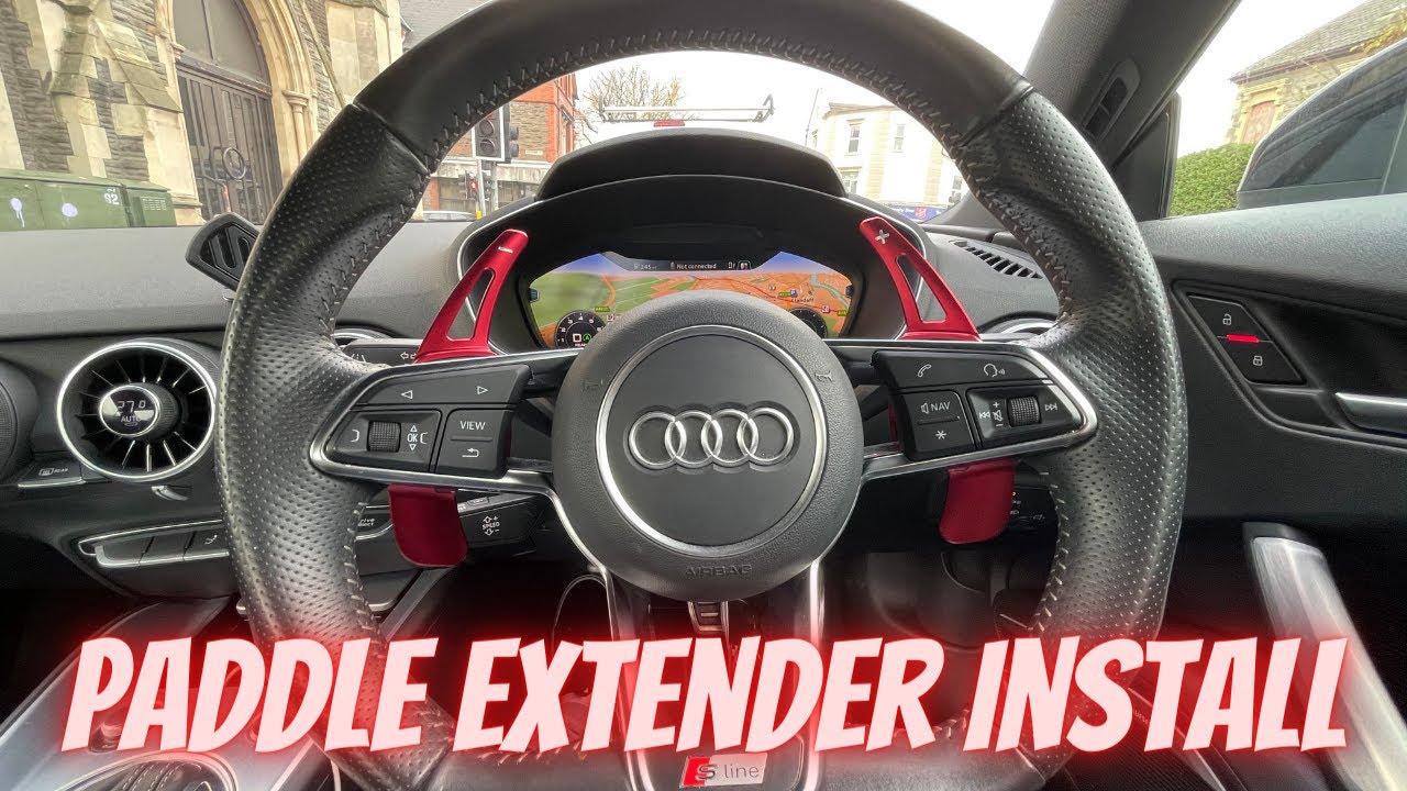 How to Install Gear Paddle Extenders - Audi TT