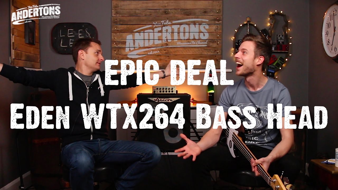 Epic Deal - Eden WTX264 Bass Head