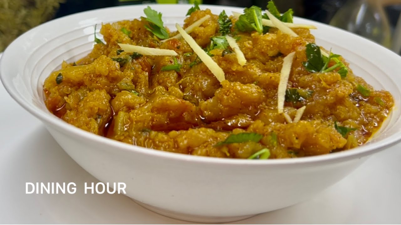 Signature Shalgam Bharta | Authentic Shalgam / Shaljum ka Bharta  - Turnips Recipe -Dining Hour