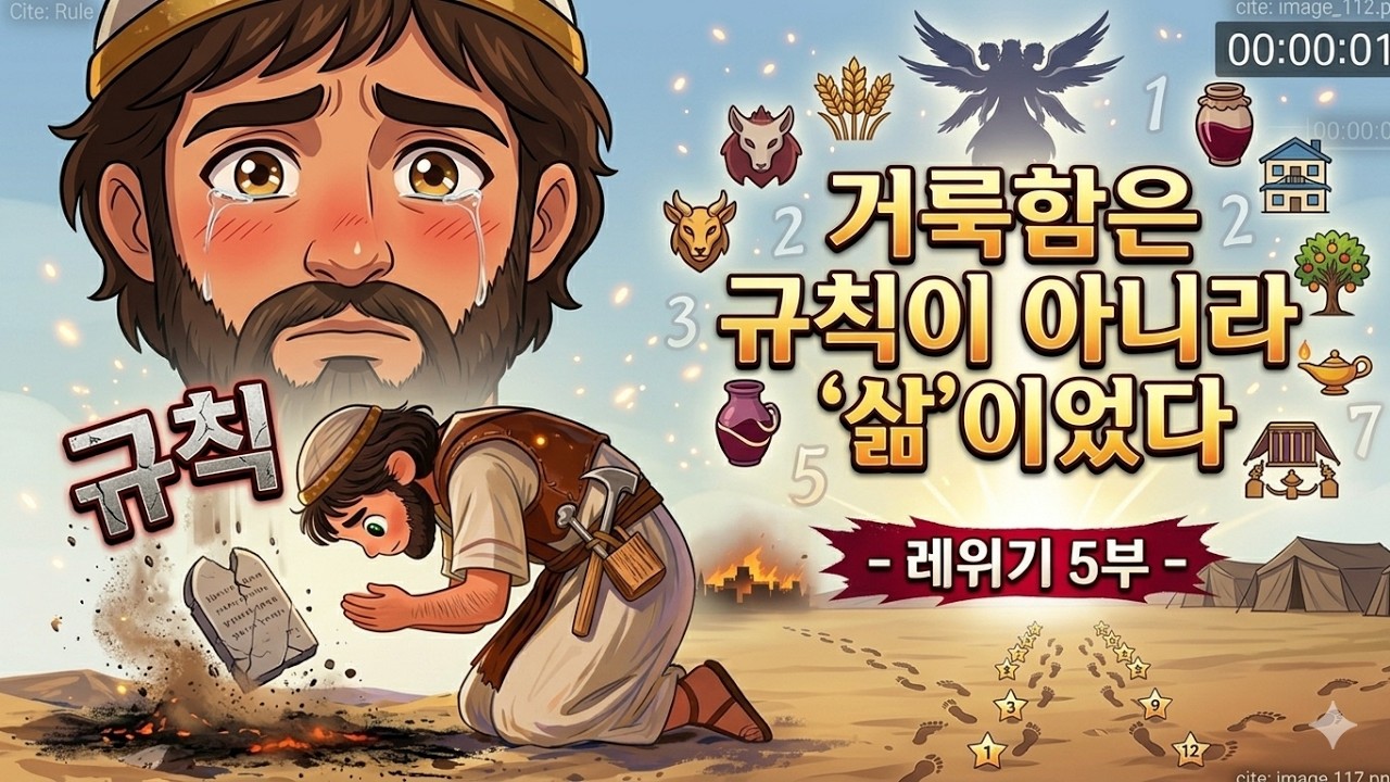 거룩함은 규칙이 아니라 ‘삶’이었다  -레위기 5부 - (성경 애니메이션)