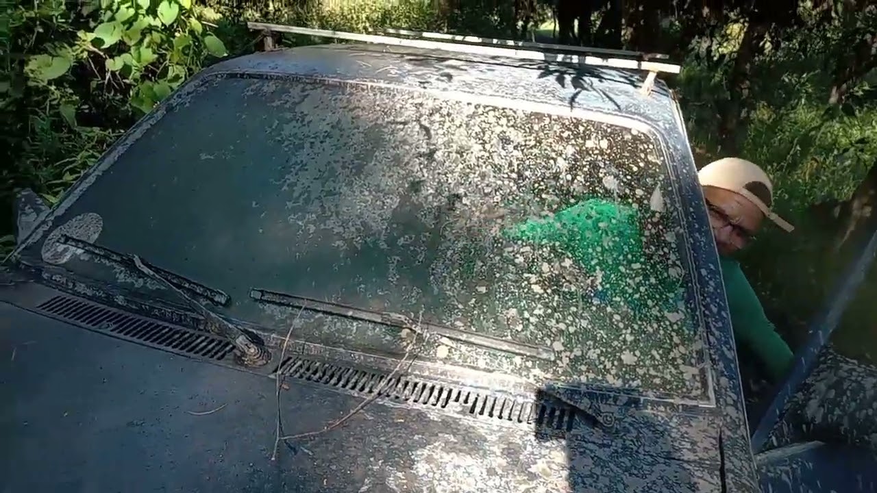 Sena não mostrada carro no atolero