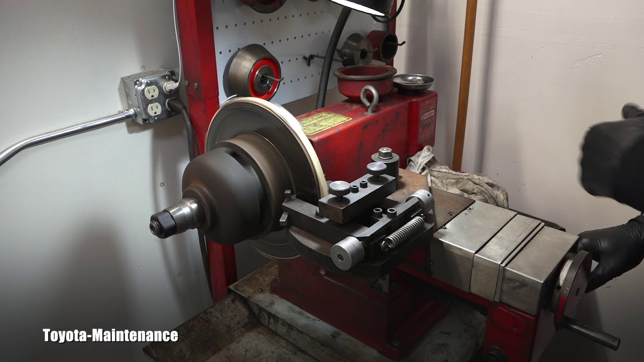 How to resurface brake rotors Part1