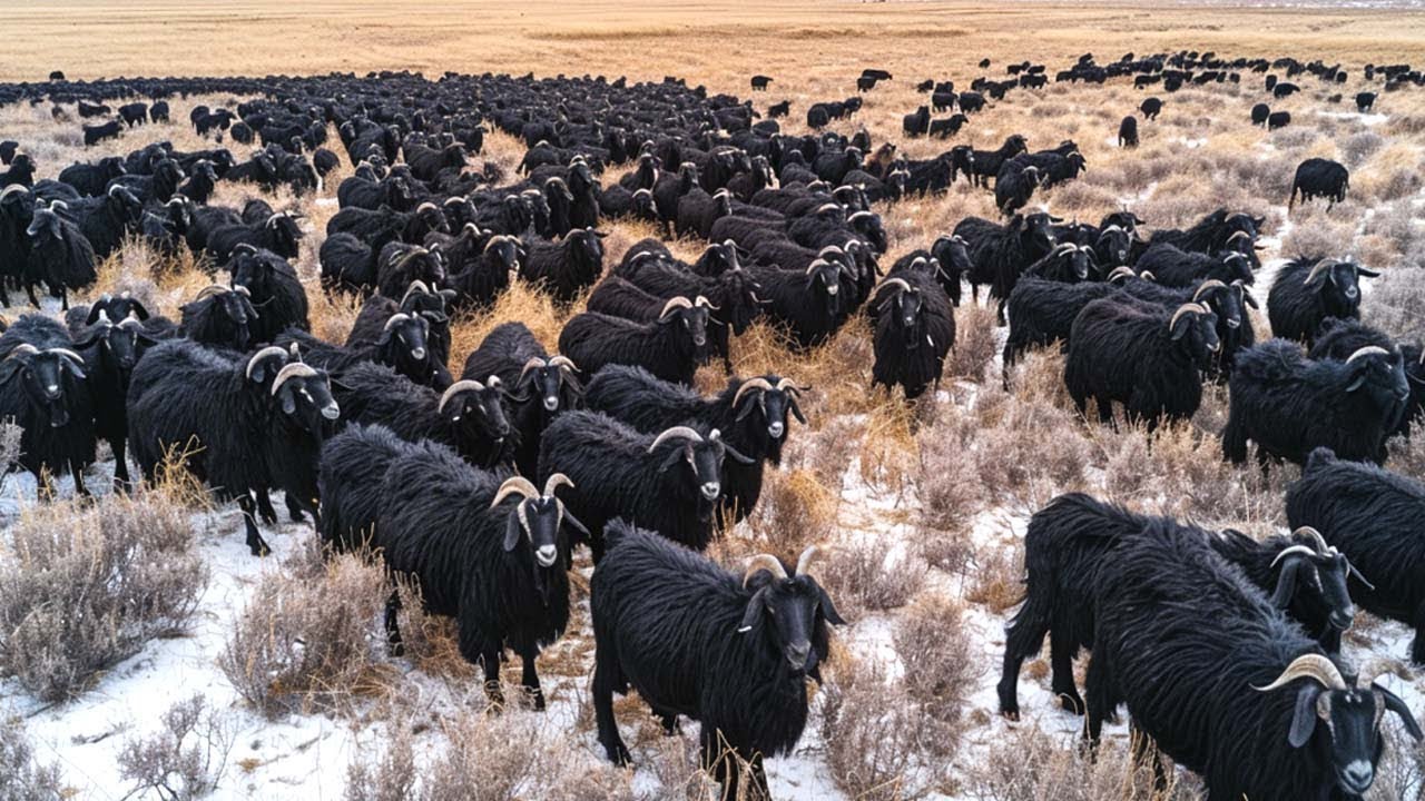 How Farmers Raise Millions of Goats and Camels in the Gobi Desert