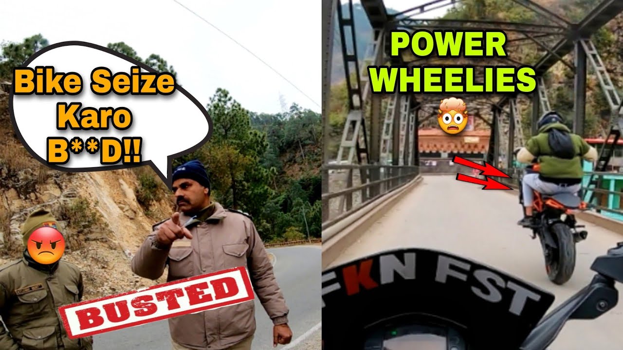 KTM Sunday Ride To Budhakedar| Bike Seize | Angry Cops | Road Accident|#sundayride#wheelie#police