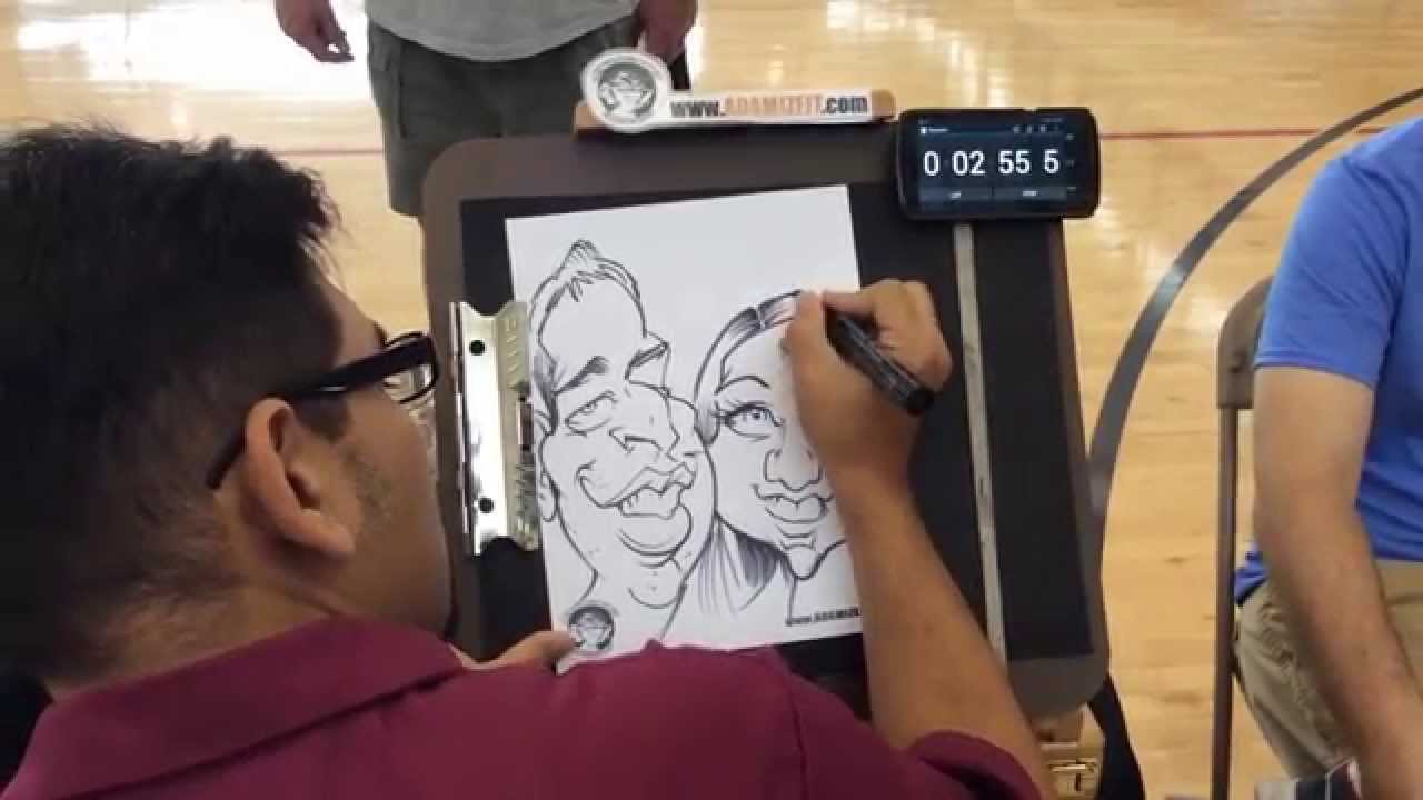 Fastest Caricature Artist?