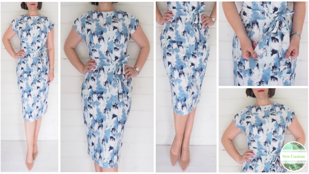 How I Sewed my Underlined Linen Shift Dress