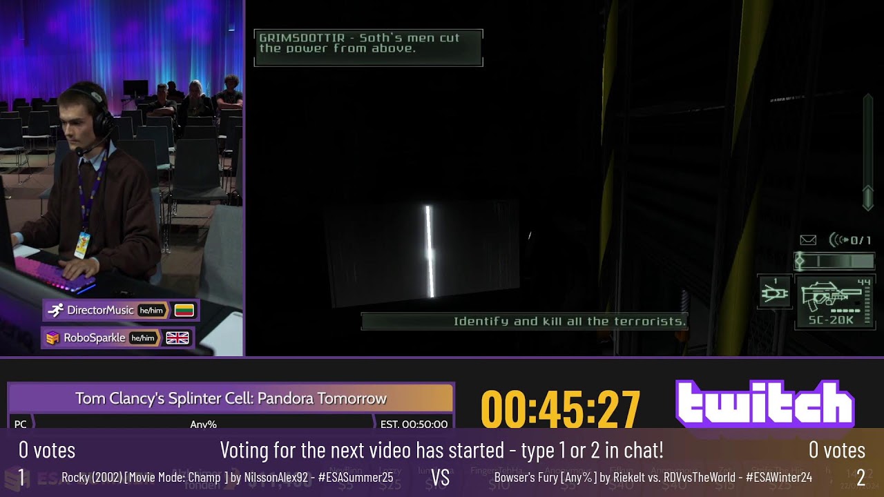 Reruns of old ESA Events