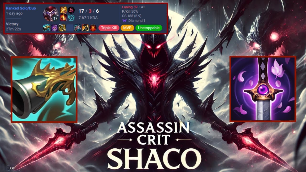 17 Kills Shaco carrying Master - S15 Ranked [League of Legends] Full Gameplay - Infernal Shaco