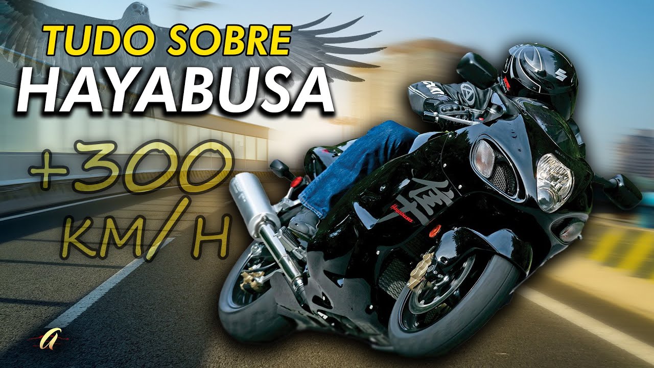 A PRIMEIRA A SUPERAR OS 300 KM/H! Como a Suzuki HAYABUSA entrou pra História das motos?