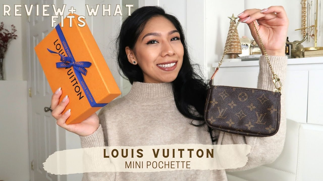 LV MINI POCHETTE | REVIEW + WHAT FITS
