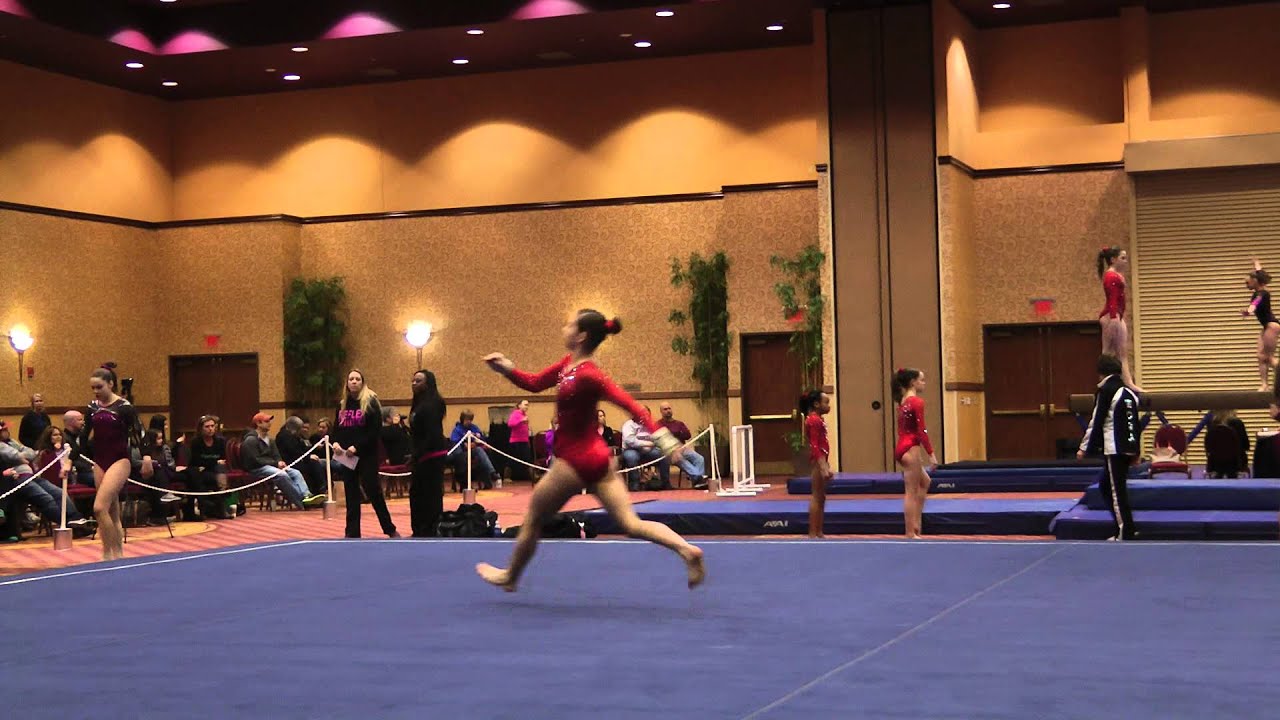 Esperanza Abarca Floor - 2014 WOGA Classic