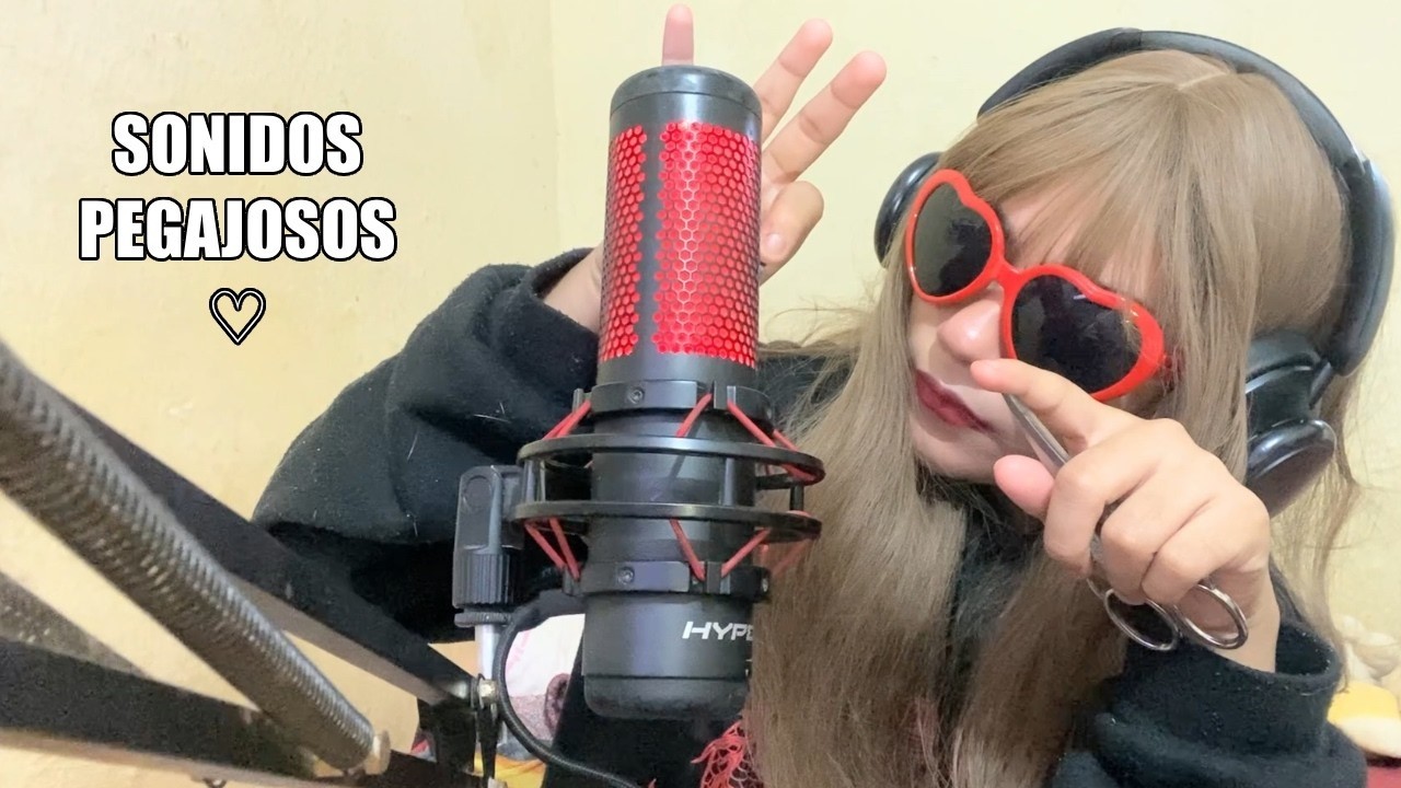 asmr sonidos pegajosos ₊˚‧ sticky sounds detonantes ᶻ 𝗓 𐰁