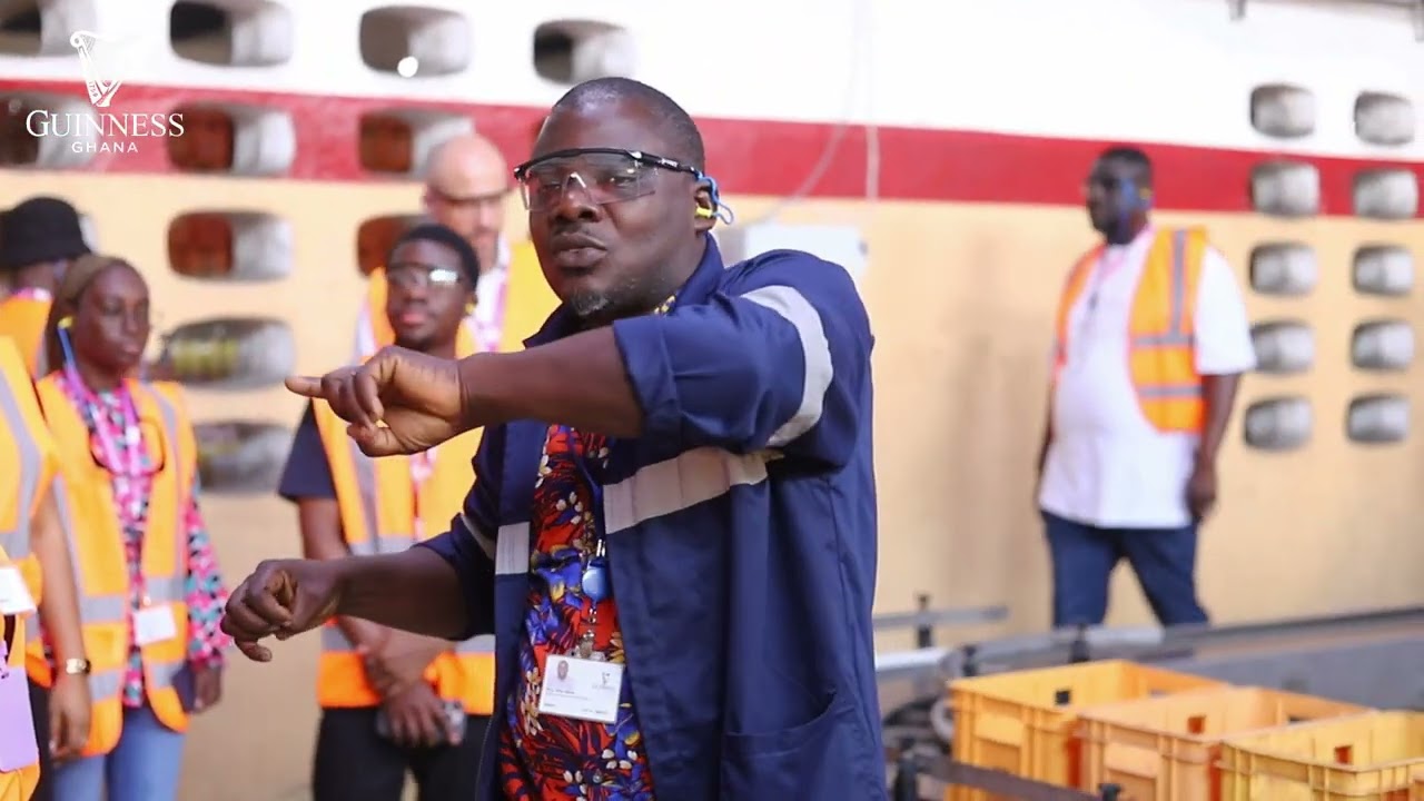 Guinness Ghana hosts delegations from Castel Group and PwC at Achimota Facility