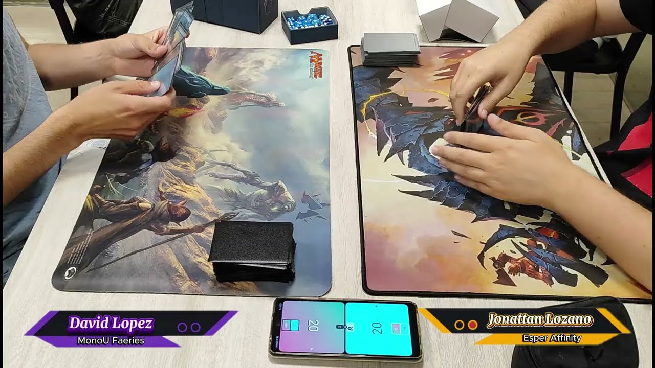 MonoU Faeries VS Esper Affinity (Pauper)