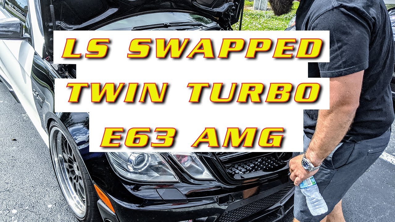 LS SWAPPED TWIN TURBO E63 AMG MOST INSANE AMG BUILD EVER @LSX_E63