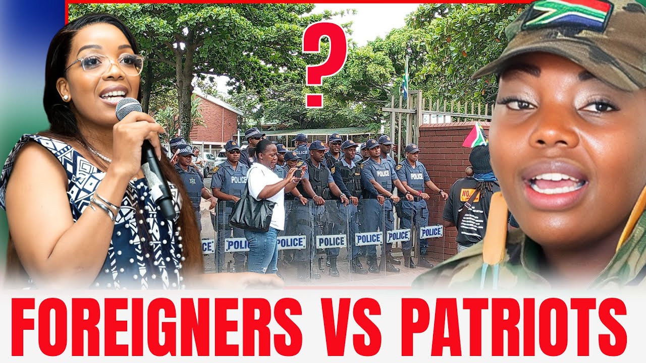 Clashes Break Out Over Foreign Children at Addington Primary | Dudula & March & March