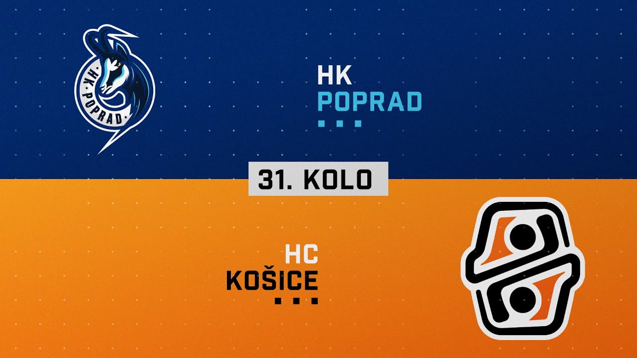 31.kolo HK Poprad - HC Košice HIGHLIGHTS