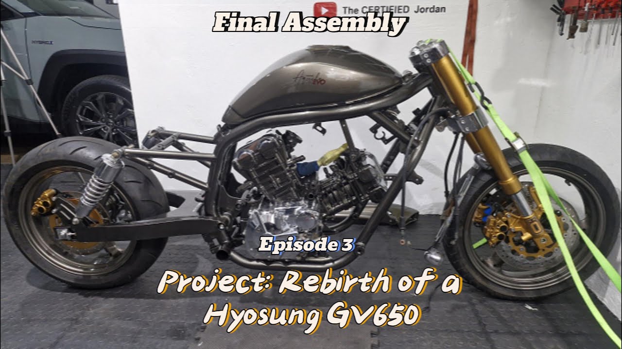 Project: Rebirth of a Hyosung GV650 Aquilla Episode 3