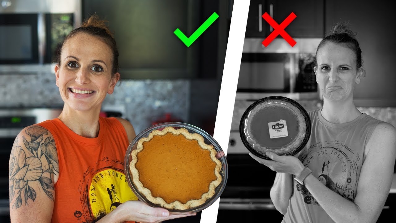 The BEST Pumpkin Pie From Scratch for Thanksgiving