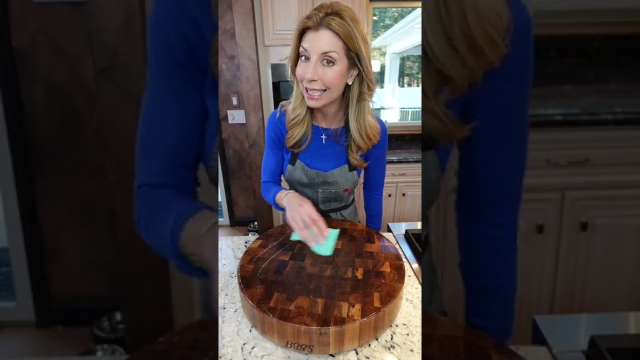 Chefie Tip! How to Care for your Butcher Block