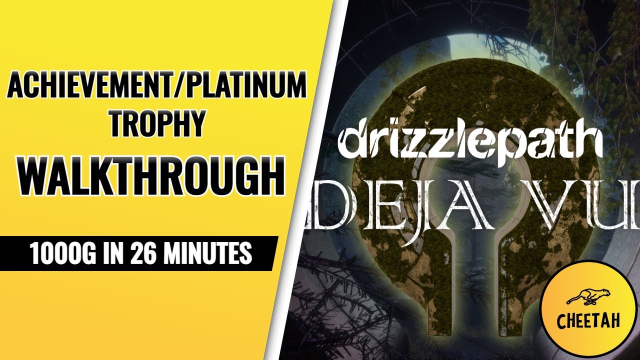 Drizzlepath: Deja Vu - Achievement / Platinum Trophy Walkthrough (1000G IN 26 MINUTES)