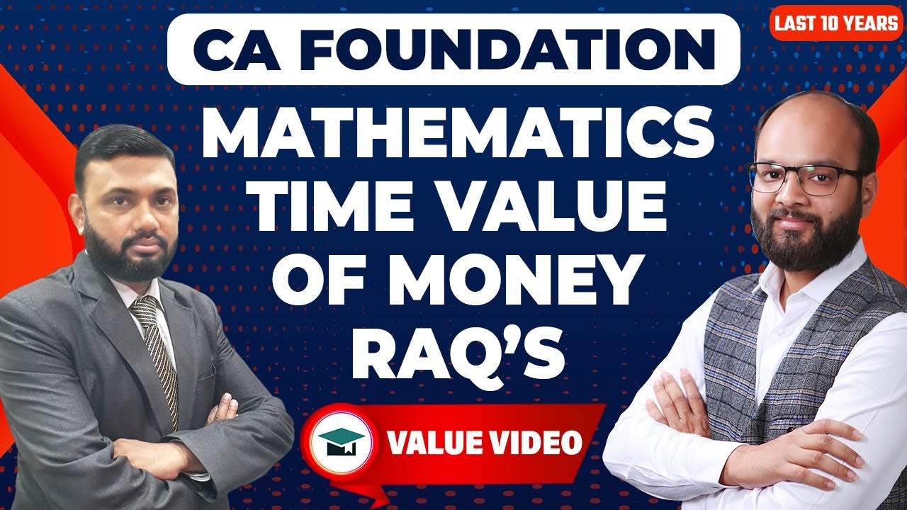 Mathematics of Finance Repetitive Asked Questions | Mathematics Important RAQs | CA Fond June/Dec 24