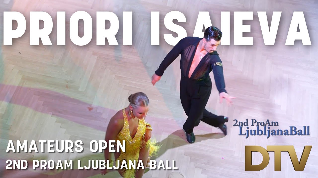 # Jive | Cristian Priori & Aleksandra Isaieva | Amateurs | 2nd ProAm LjubljanaBall | 2024