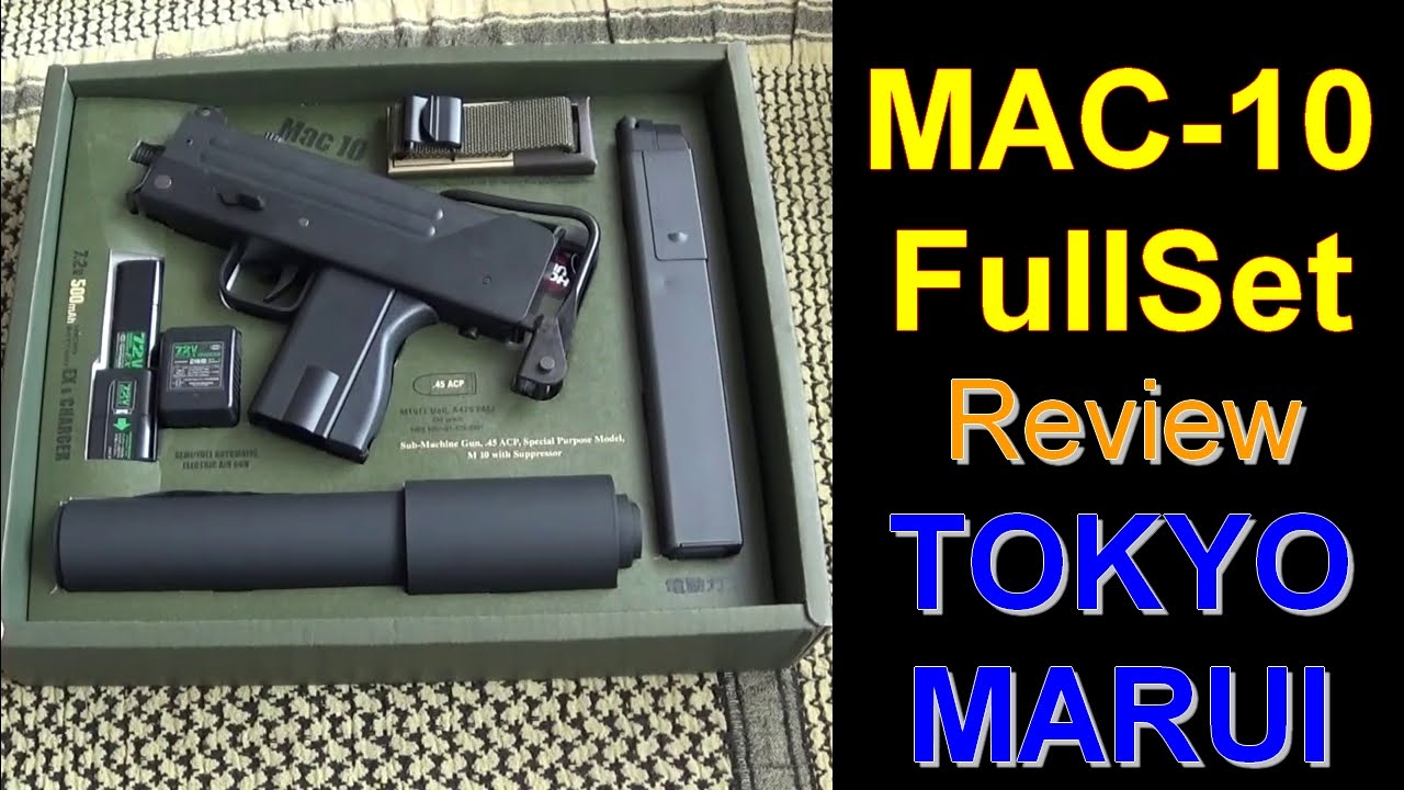 [AIRSOFT] Review N°68 ☞ INGRAM MAC-10 FullSet (TOKYO MARUI)