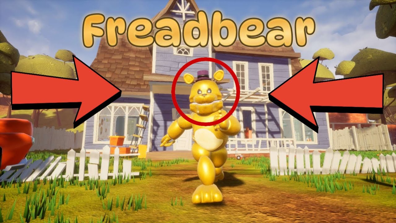 Zahrál JSEM jsi Hello Neighbor s FREADBEAREM💥💥