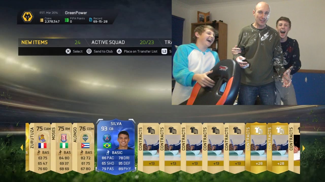 FIFA 15 - TOTY IN A PACK PRANK