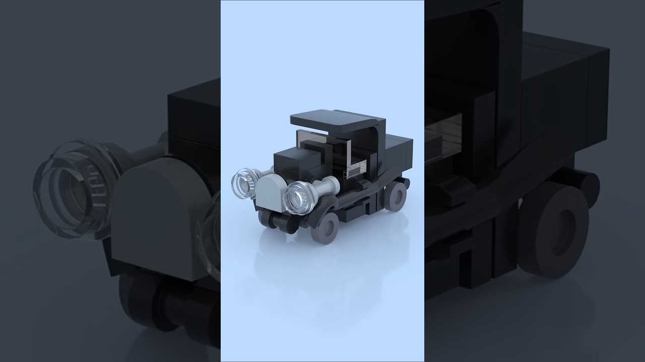 LEGO Micro Vintage Car 🚗✨ Classic Style in Mini Scale! 🏁🧱 