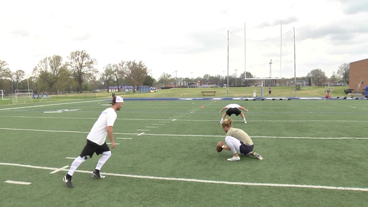 Jake Elliott Pro Day Full Workout 2017