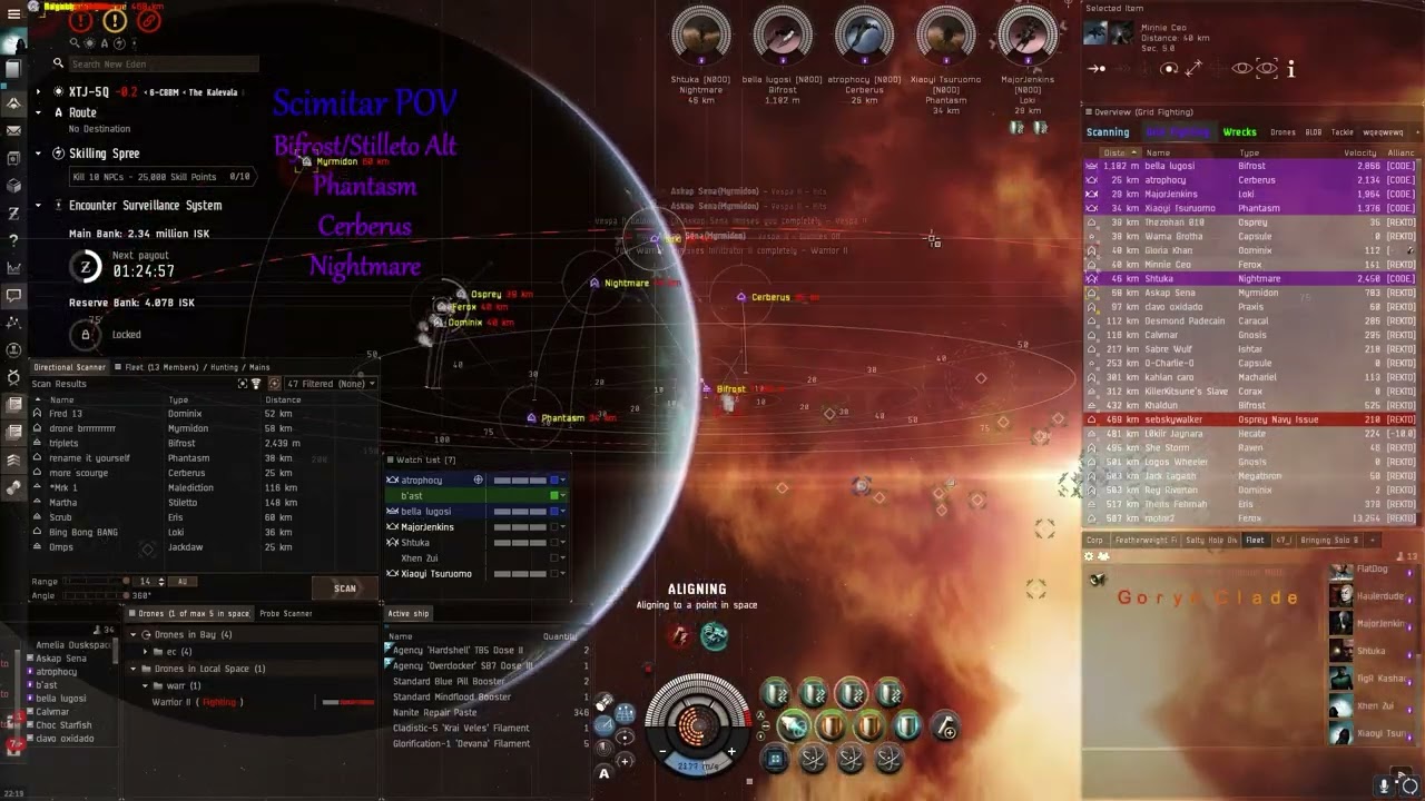 Small Gang MegaMix V: Scimitar POV vs HORDE Blob