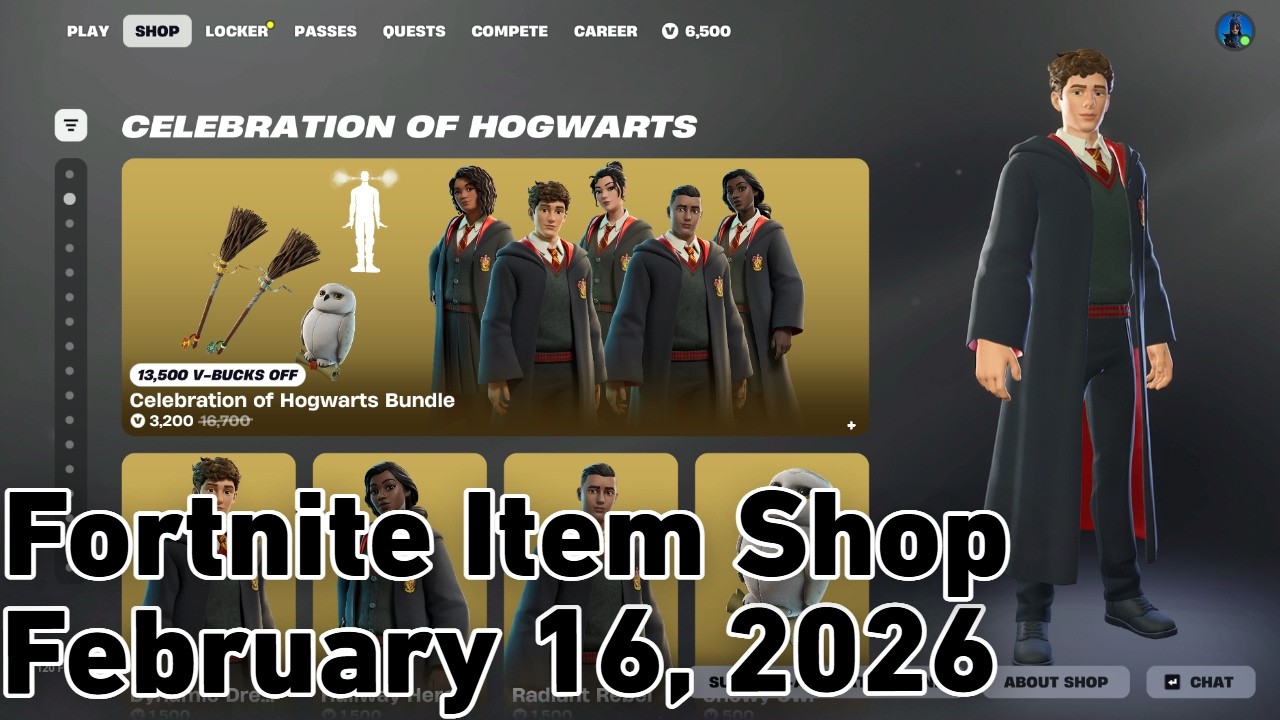 HOGWARTS COLLAB SKINS ARE BACK & MORE! Fortnite Item Shop
