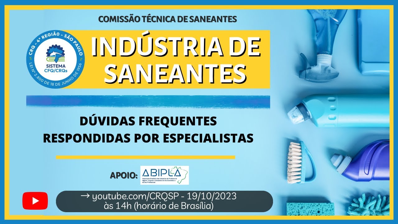 INDÚSTRIA DE SANEANTES - Dúvidas Frequentes Respondidas por Especialistas