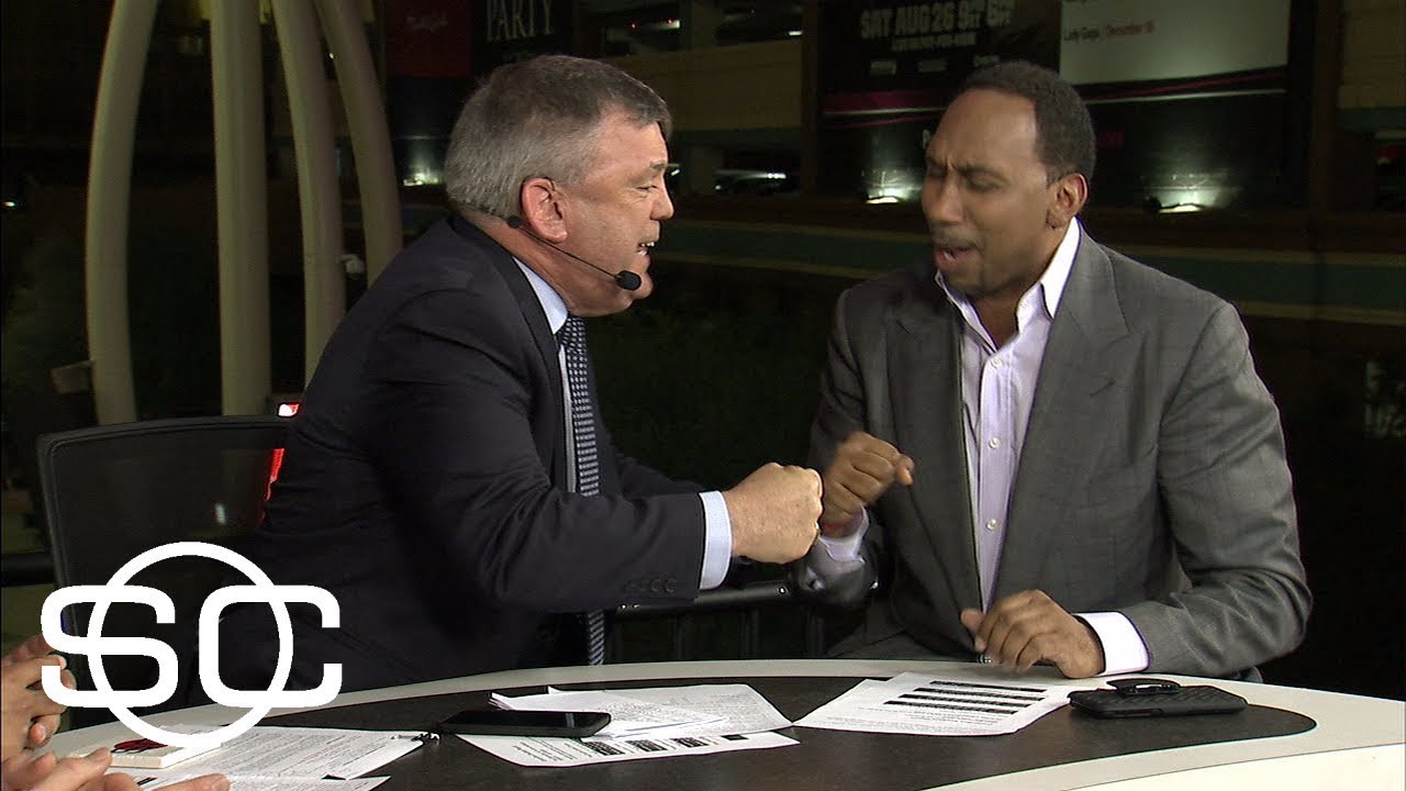 Stephen A. Smith and Teddy Atlas go at it over Floyd Mayweather's performance | SportsCenter | ESPN