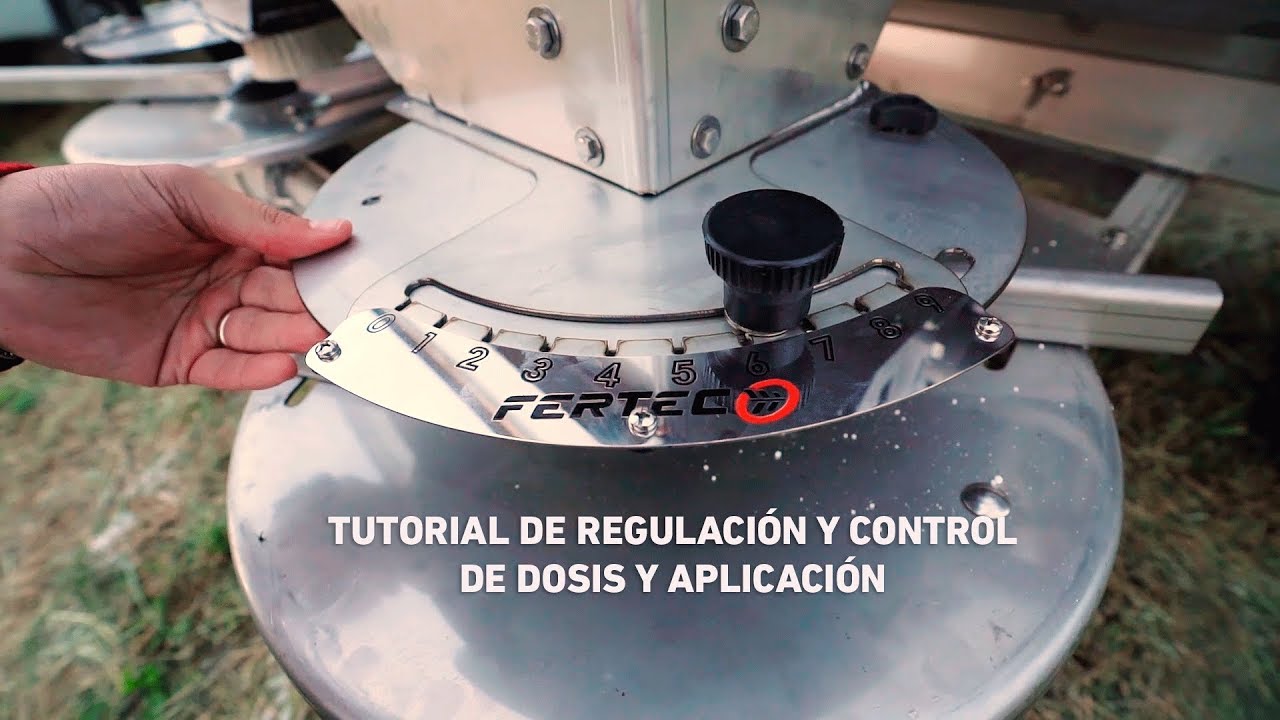 Tutorial Fertec para Control de Dosis y Distribución de Fertilizantes