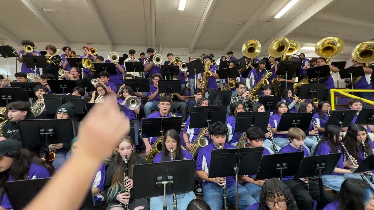 Hey Baby - 2026 Waukegan Pep Band Middle School Night