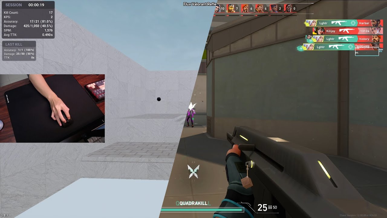 day 85 of 10 mins of kovaaks: val deathmatch